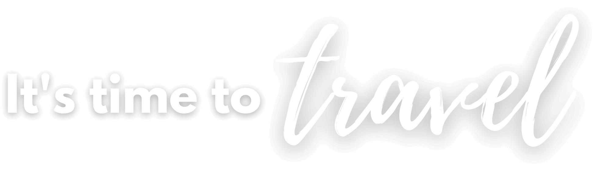its-time-to-travel-手寫字-露營車旅遊標語